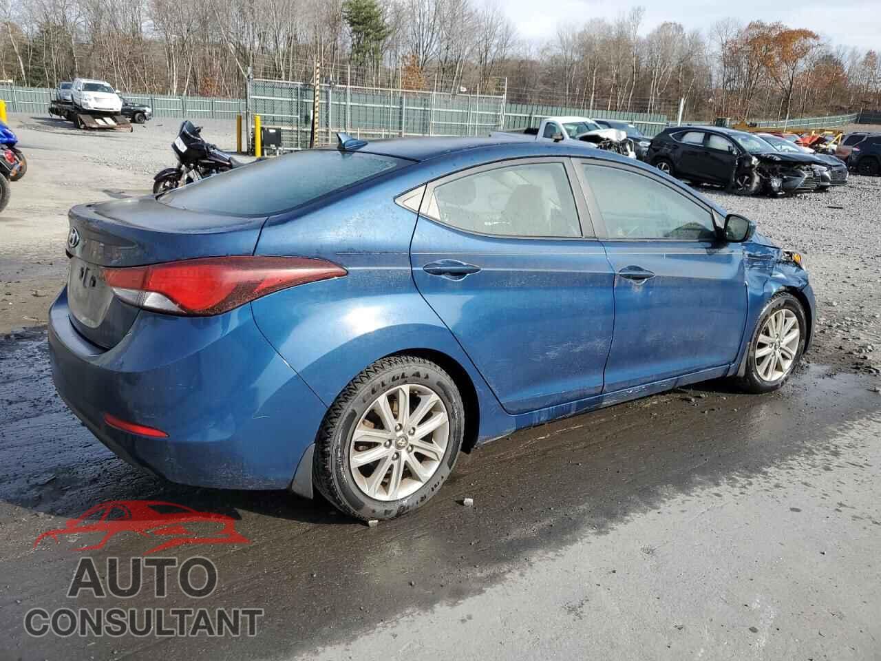 HYUNDAI ELANTRA 2014 - KMHDH4AEXEU173936