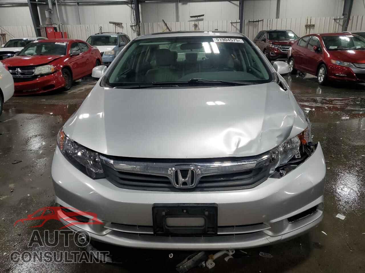 HONDA CIVIC 2012 - 19XFB2F92CE028982