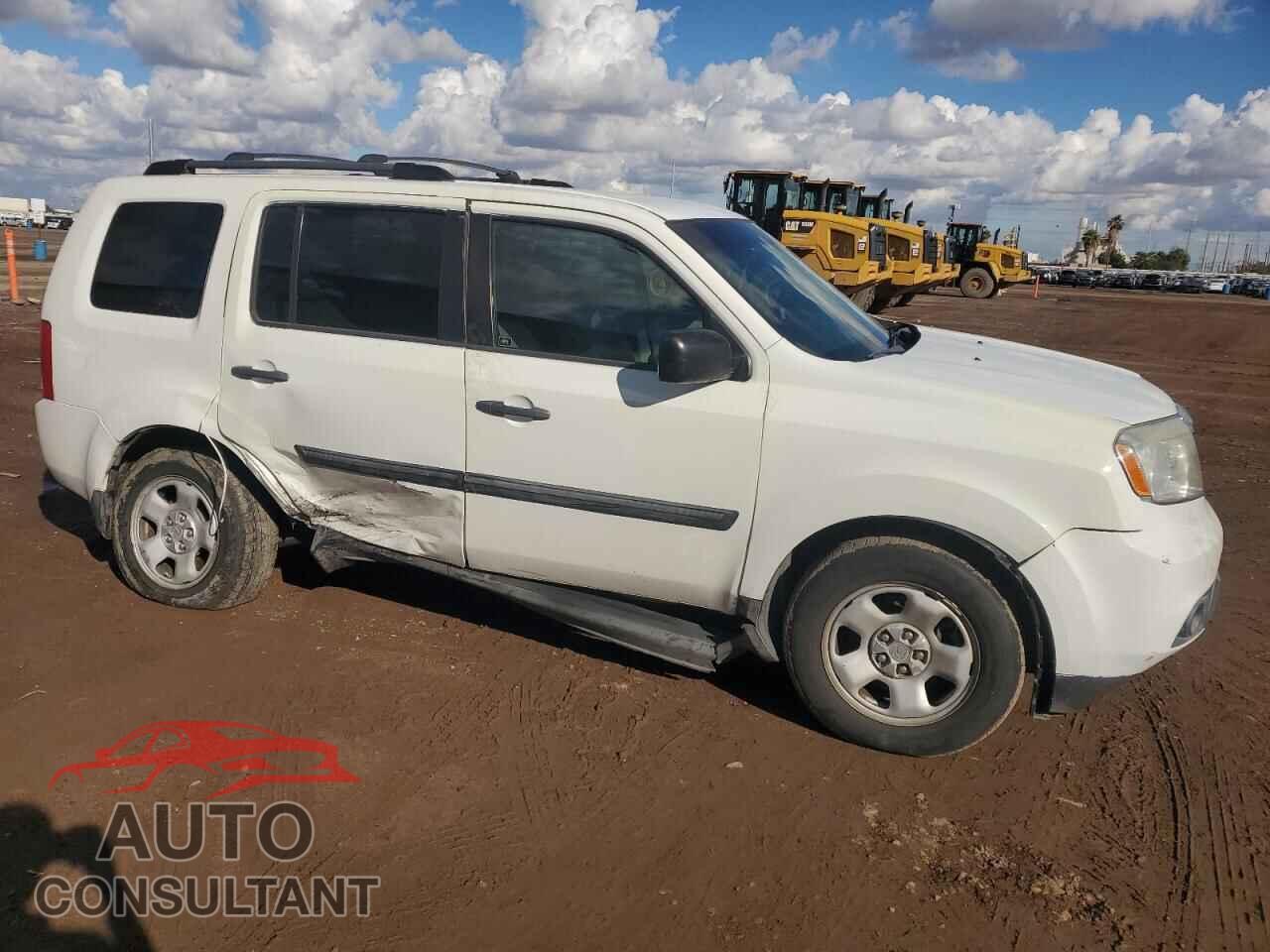 HONDA PILOT 2012 - 5FNYF3H23CB017616