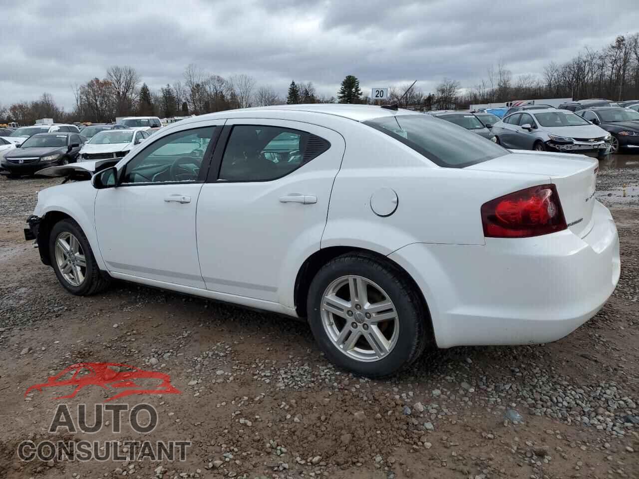 DODGE AVENGER 2012 - 1C3CDZCB4CN193221