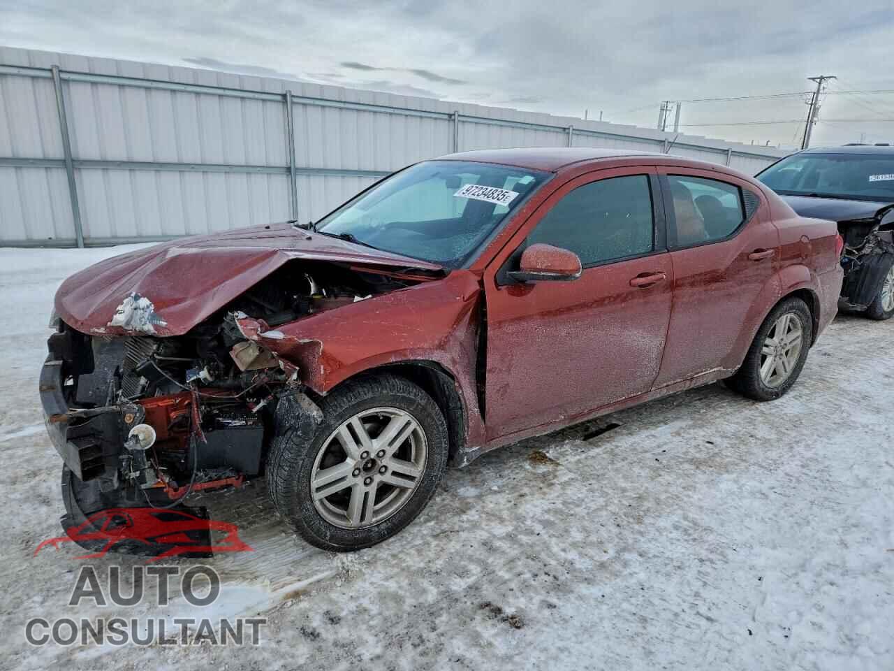 DODGE AVENGER 2012 - 1C3CDZCB4CN160218