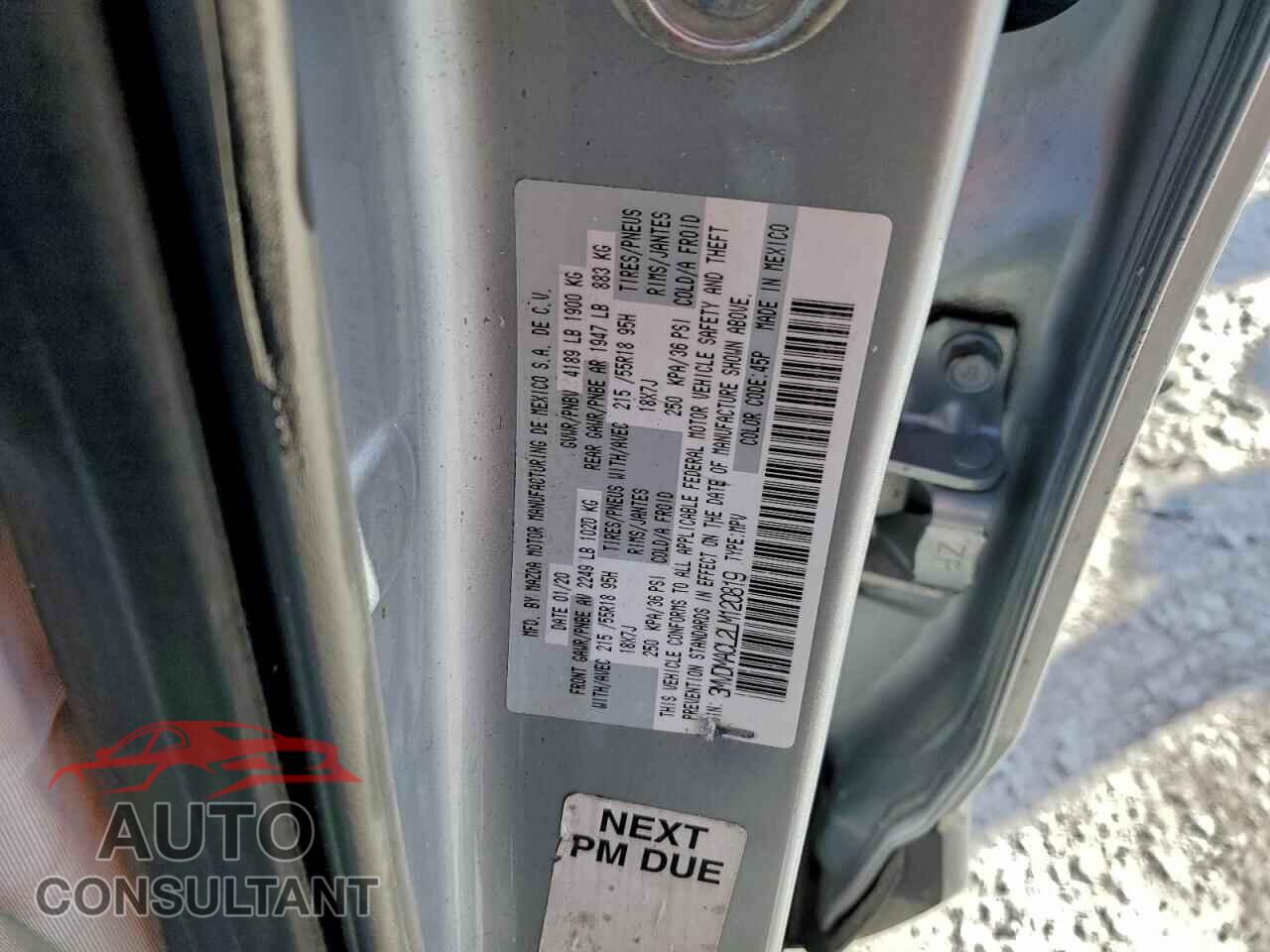 MAZDA CX30 2020 - 3MVDMACL2LM120819