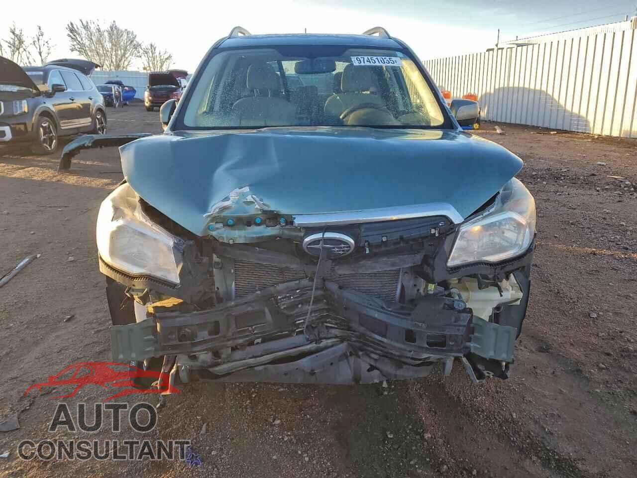 SUBARU FORESTER 2014 - JF2SJAEC3EH499384