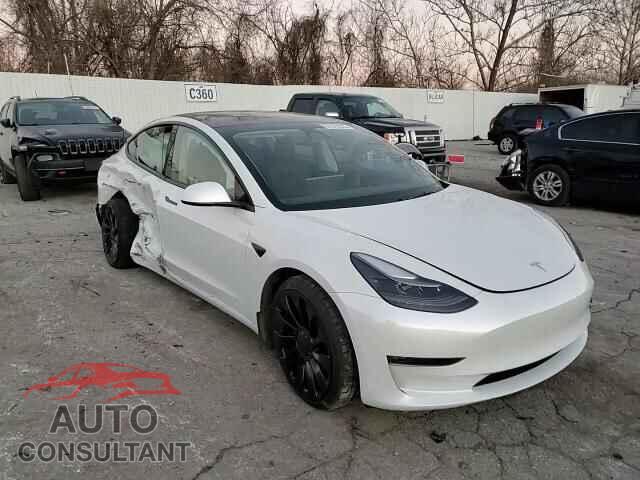 TESLA MODEL 3 2022 - 5YJ3E1EC2NF237685