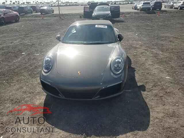 PORSCHE 911 2017 - WP0CA2A97HS141599