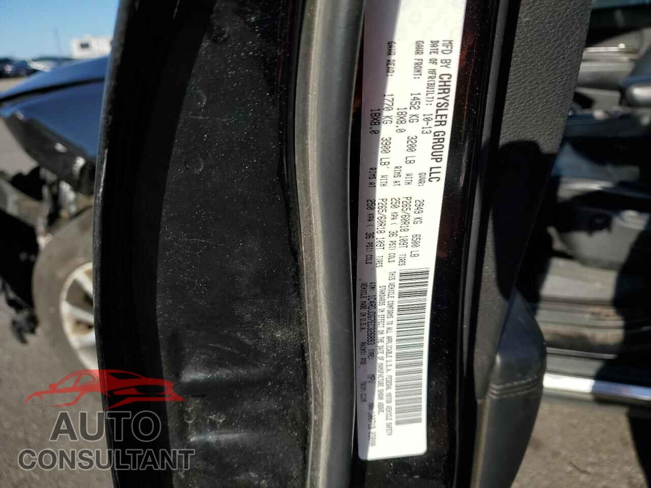 DODGE DURANGO 2014 - 1C4RDJDG7EC326893