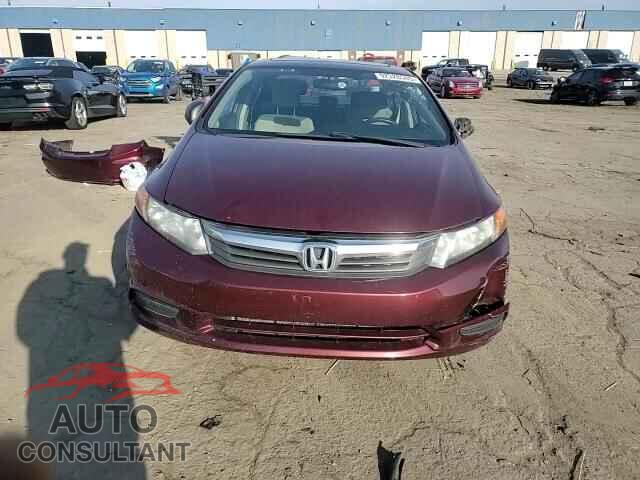 HONDA CIVIC 2012 - 2HGFB2F84CH537467