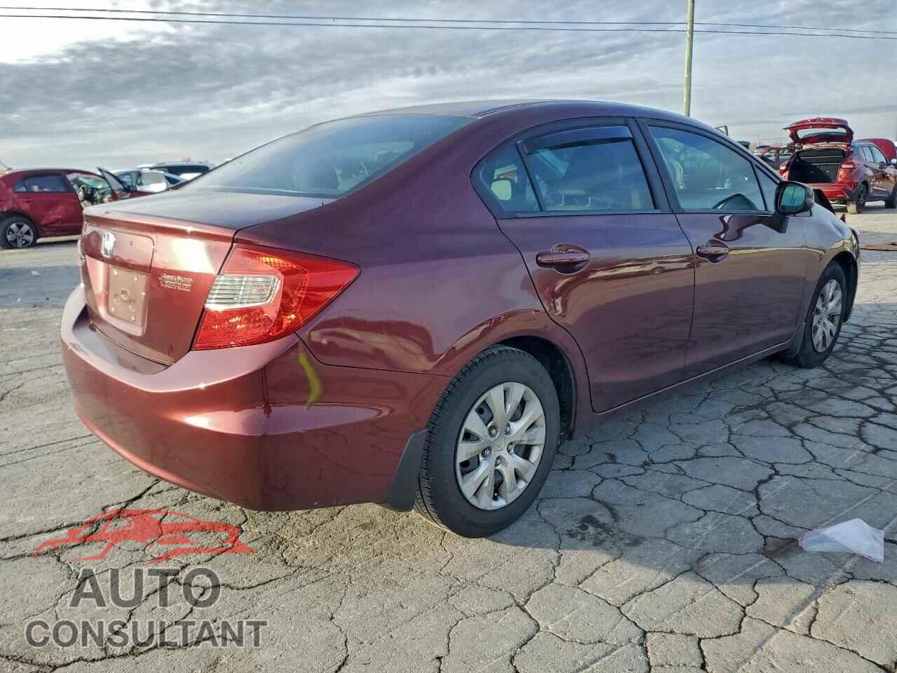HONDA CIVIC 2012 - 19XFB2F59CE066299