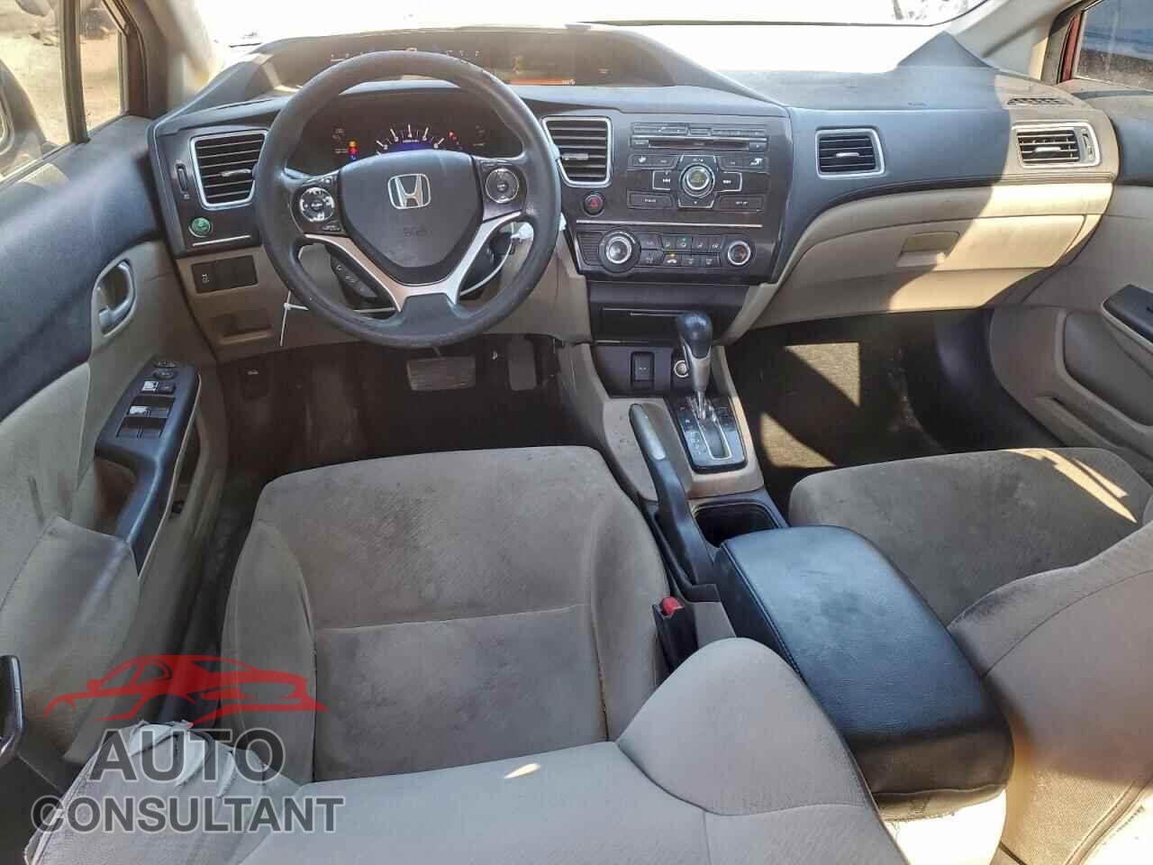 HONDA CIVIC 2013 - 19XFB2F59DE089423