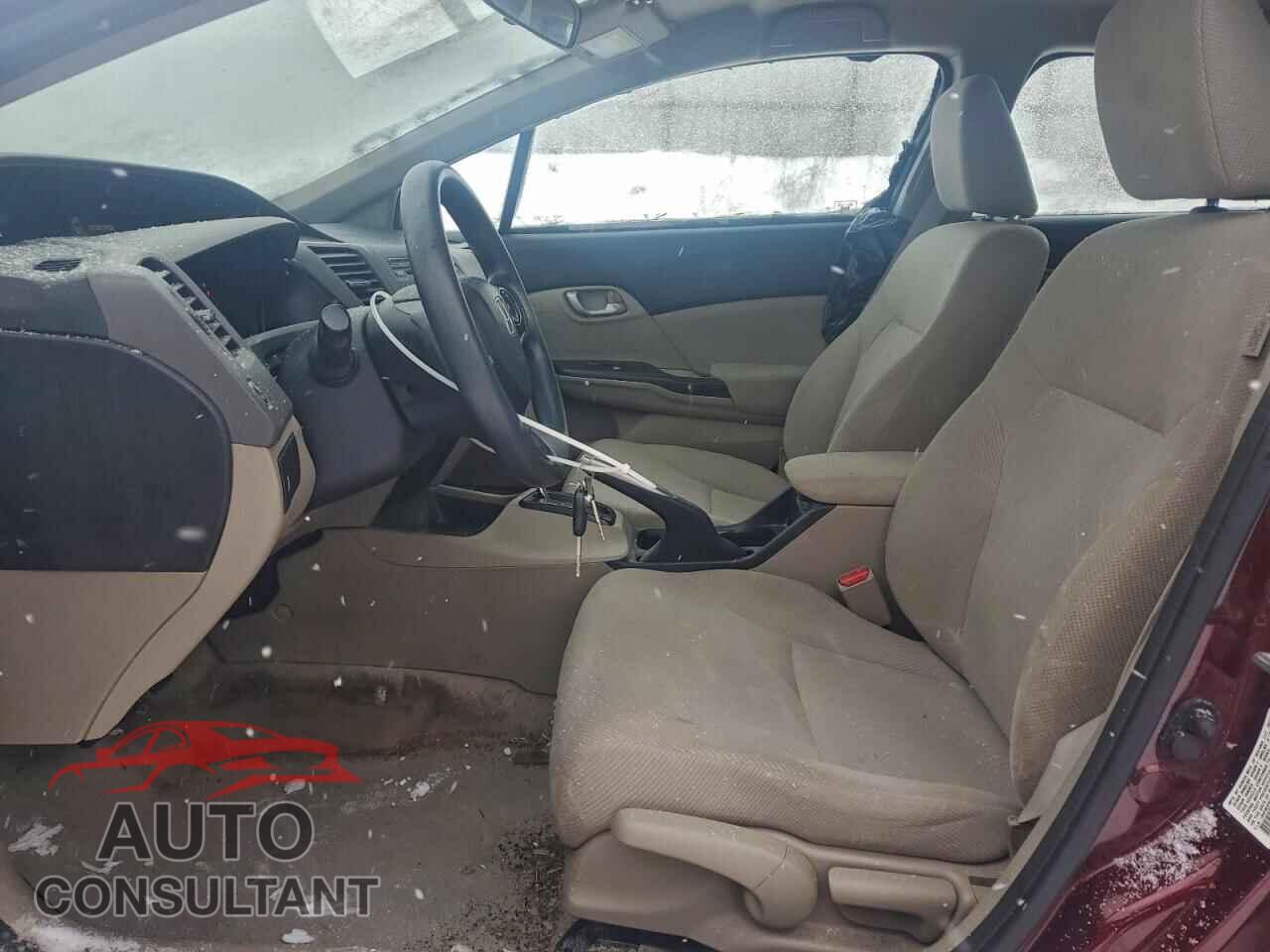 HONDA CIVIC 2012 - 19XFB2F53CE072809