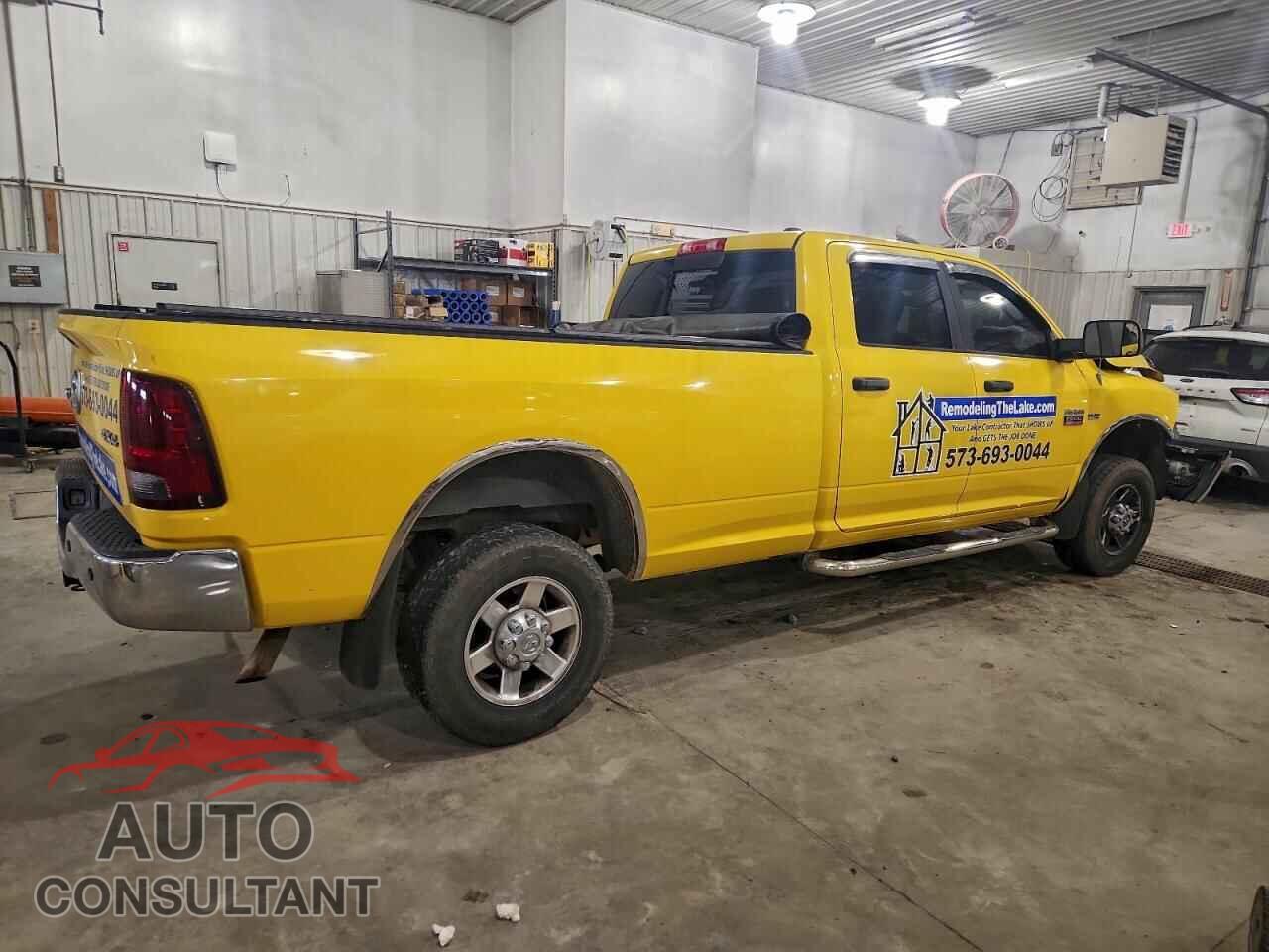 DODGE RAM 2500 2012 - 3C6TD5JT2CG264464