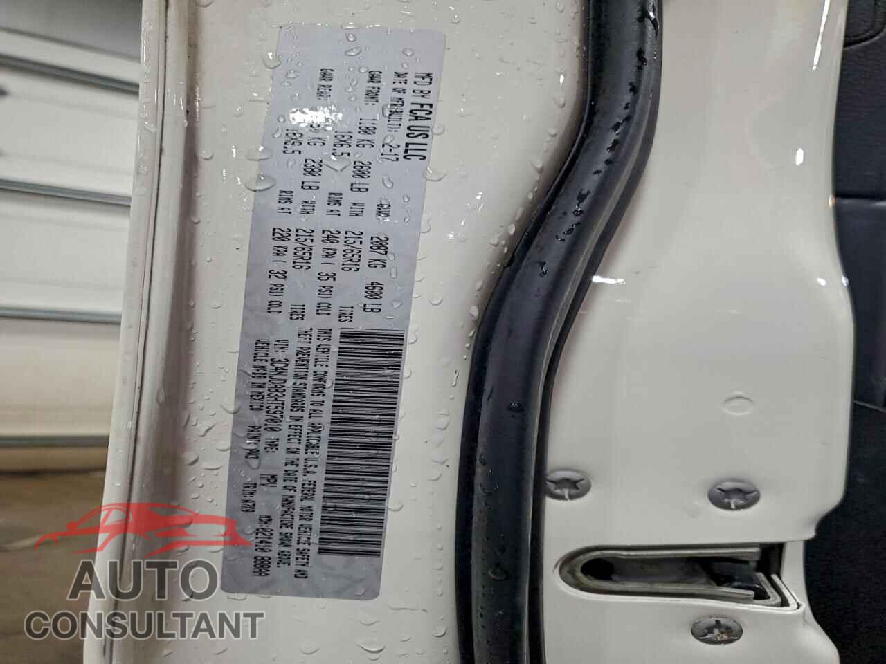 JEEP COMPASS 2017 - 3C4NJDAB3HT597010