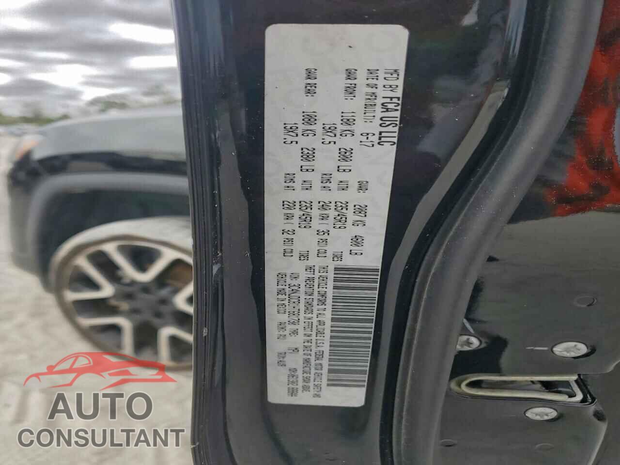 JEEP COMPASS 2017 - 3C4NJDCB1HT681730