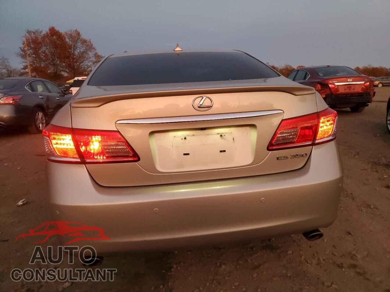 LEXUS ES350 2011 - JTHBK1EG3B2434434