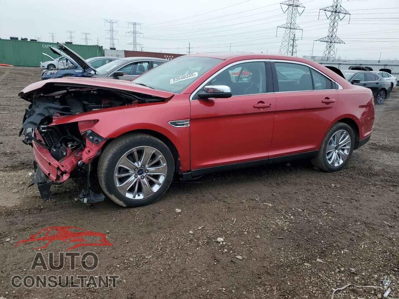 FORD TAURUS 2012 - 1FAHP2FW2CG142549