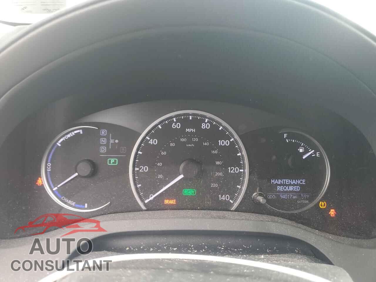 LEXUS CT 200 2013 - JTHKD5BH0D2149269
