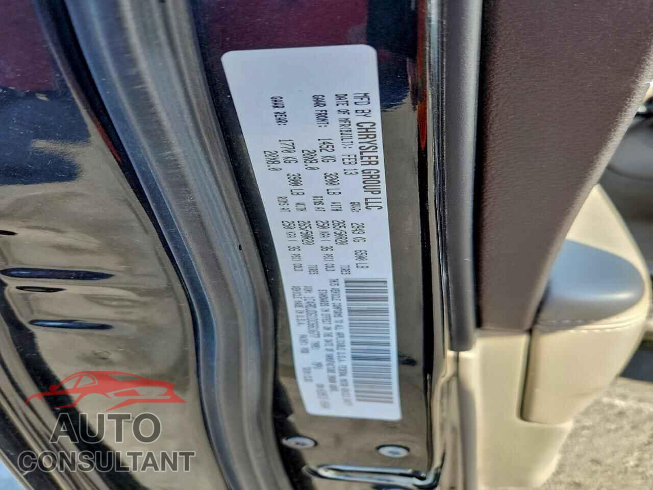 DODGE DURANGO 2013 - 1C4RDJDG1DC661677