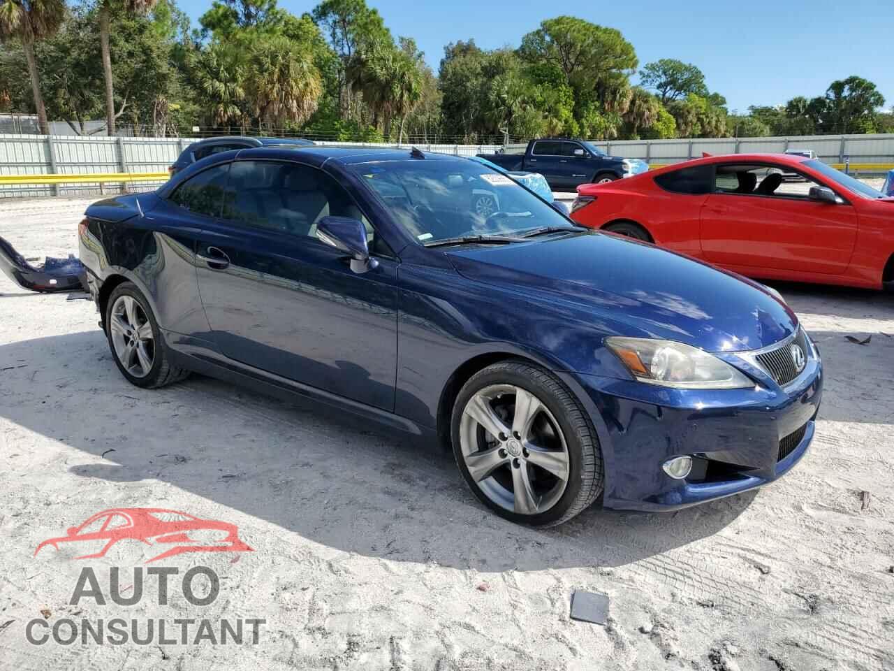 LEXUS IS 2012 - JTHFF2C26C2522060