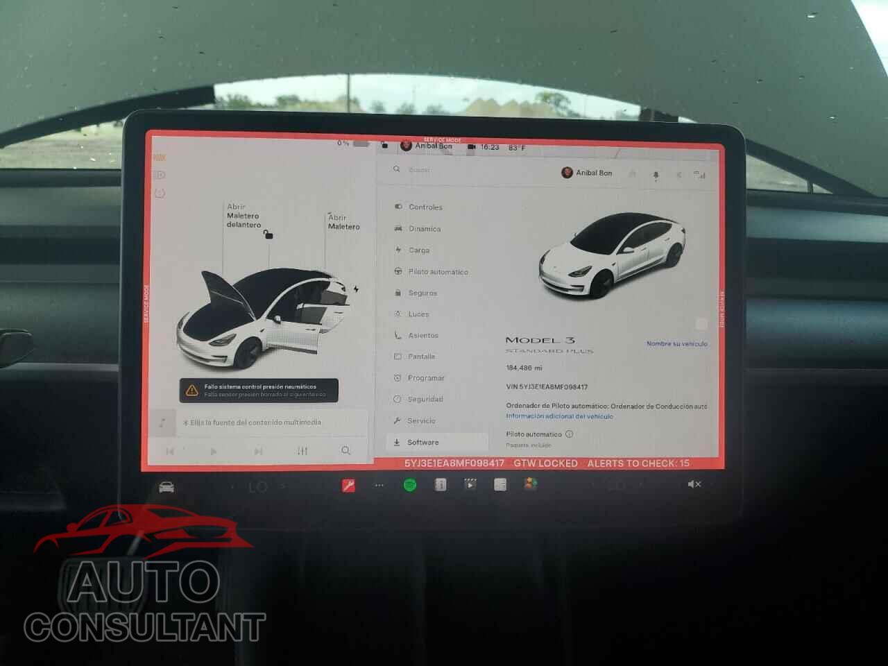 TESLA MODEL 3 2021 - 5YJ3E1EA8MF098417