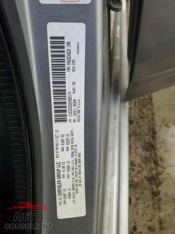 DODGE AVENGER 2013 - 1C3CDZCB3DN582174