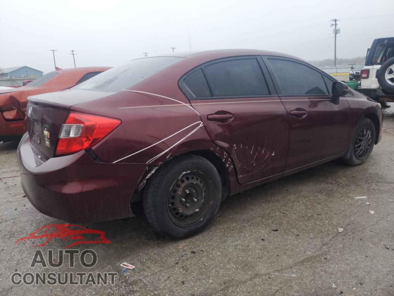HONDA CIVIC 2012 - 19XFB2F55CE090129