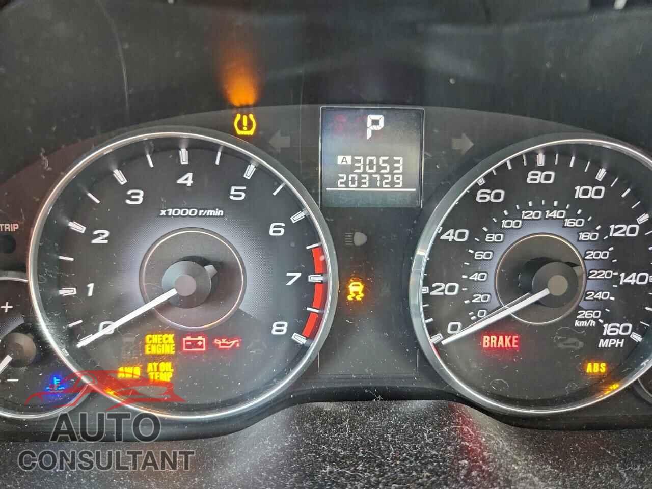 SUBARU OUTBACK 2012 - 4S4BRDKC4C2235406
