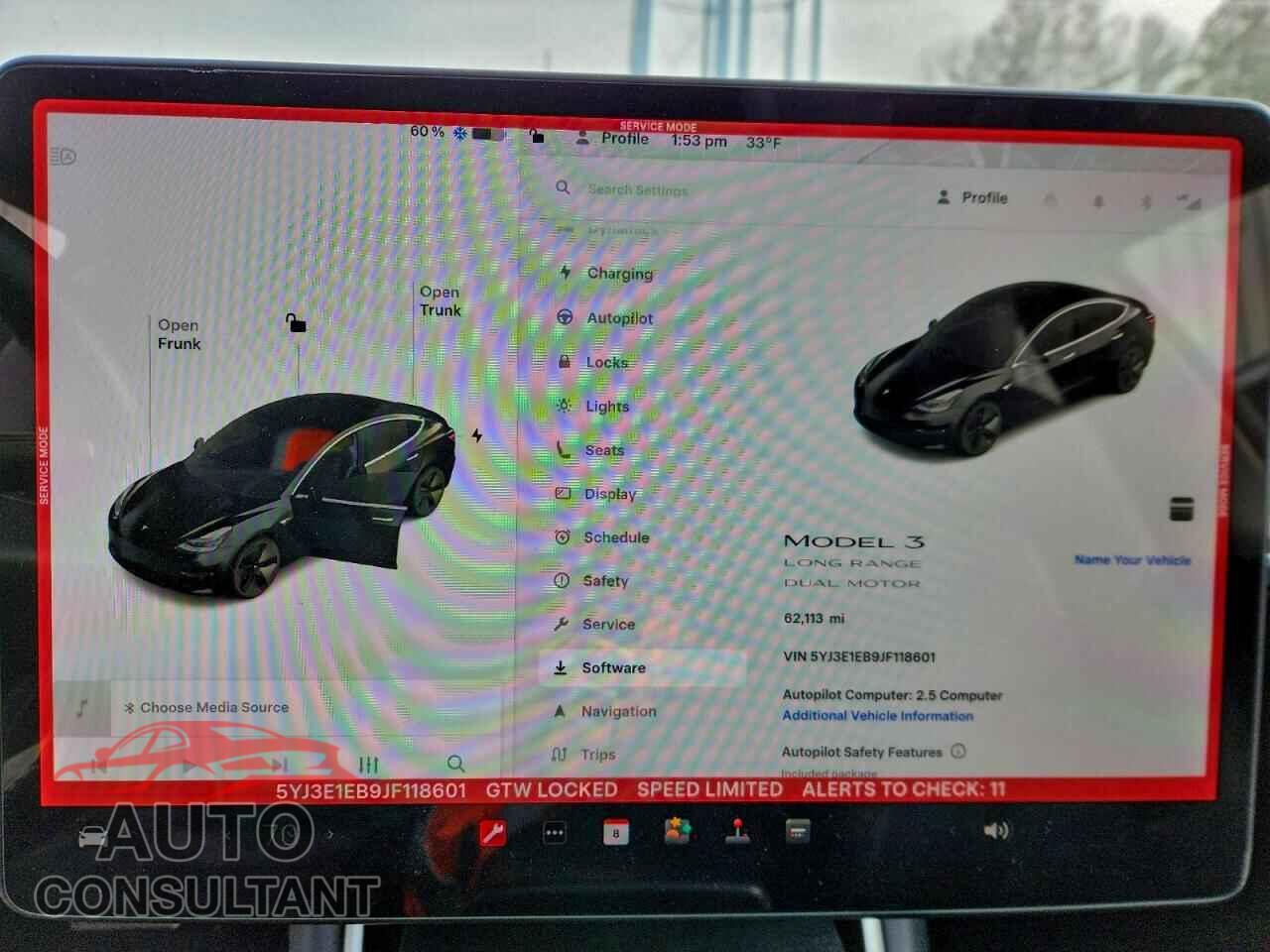TESLA MODEL 3 2018 - 5YJ3E1EB9JF118601