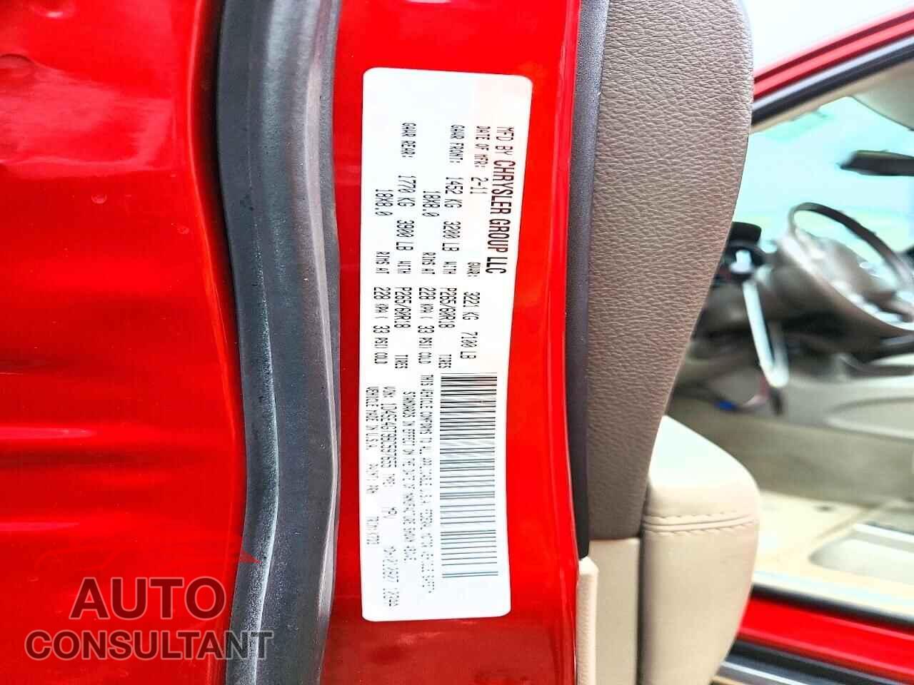 DODGE DURANGO 2011 - 1D4SE4GT9BC597655