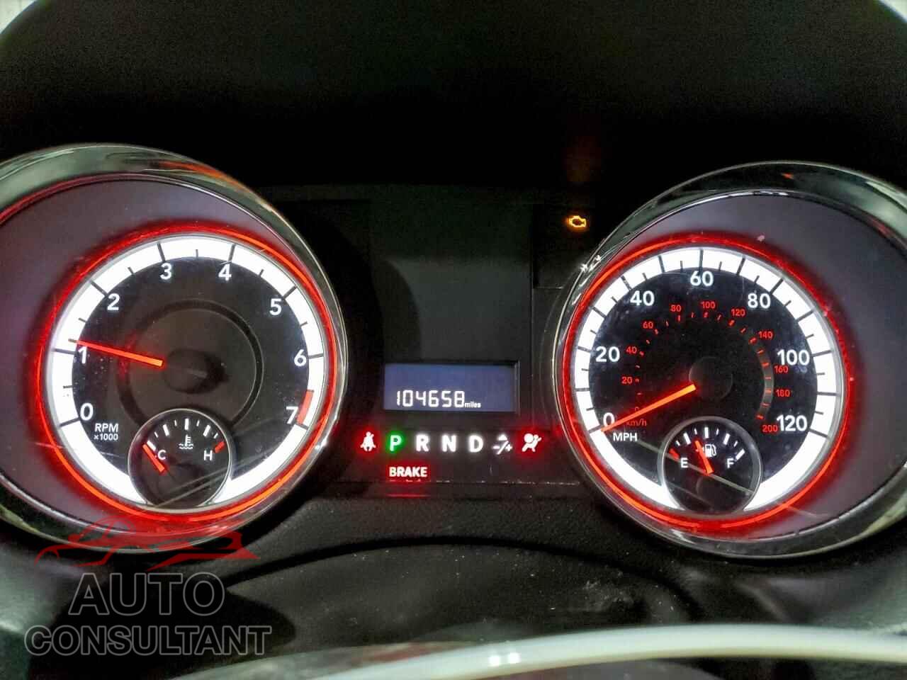 DODGE CARAVAN 2012 - 2C4RDGCG1CR209724