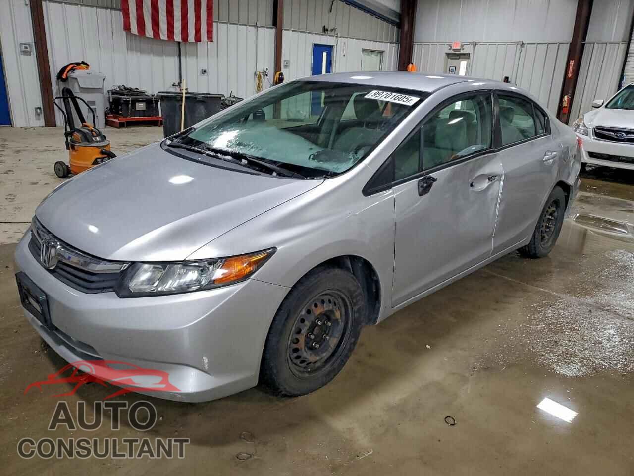 HONDA CIVIC 2012 - 19XFB2F58CE388366