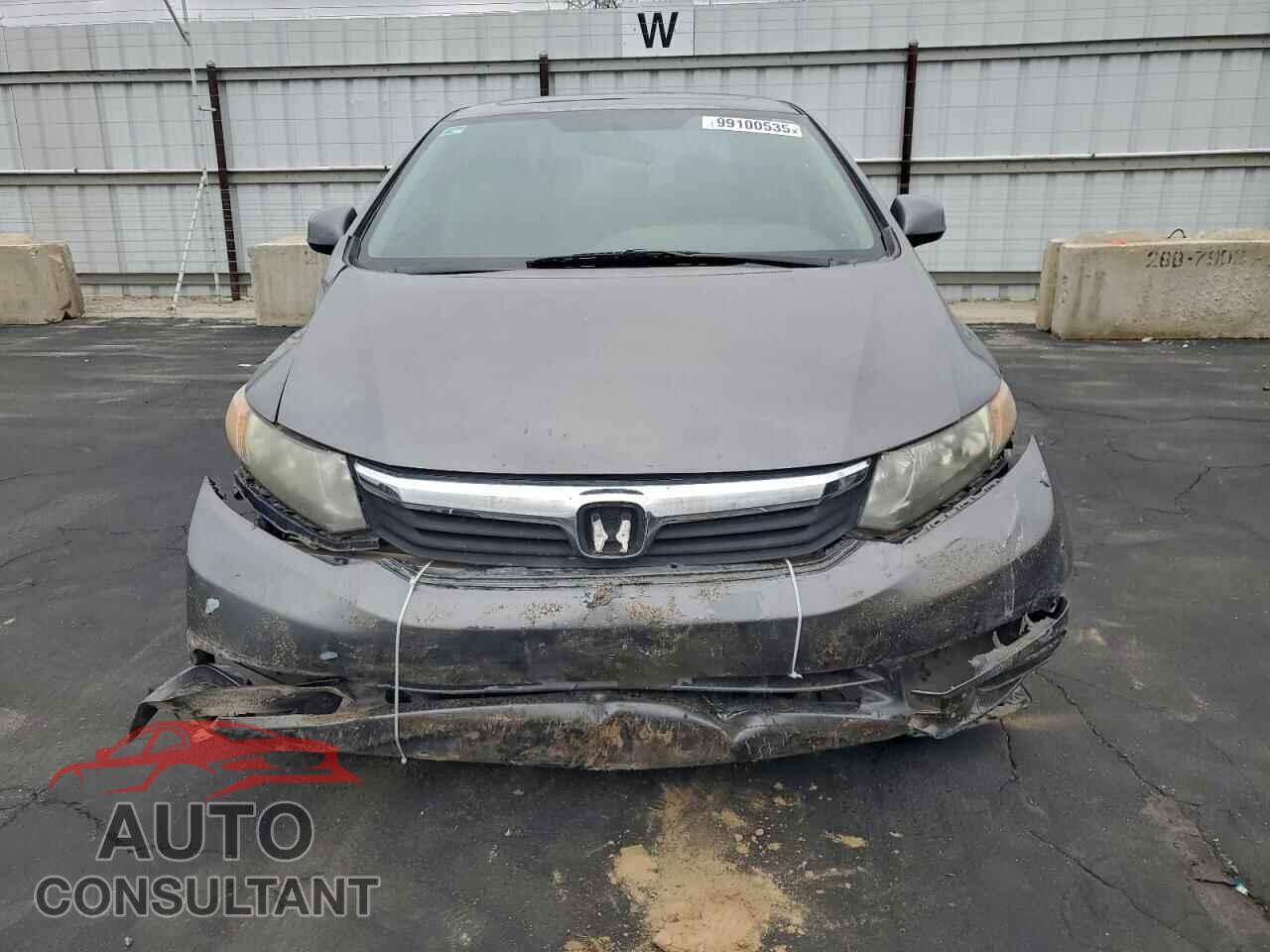 HONDA CIVIC 2012 - 19XFB2F84CE362812