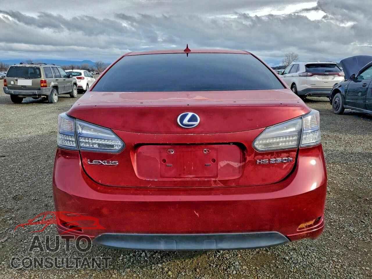 LEXUS HS 2010 - JTHBB1BA3A2019564