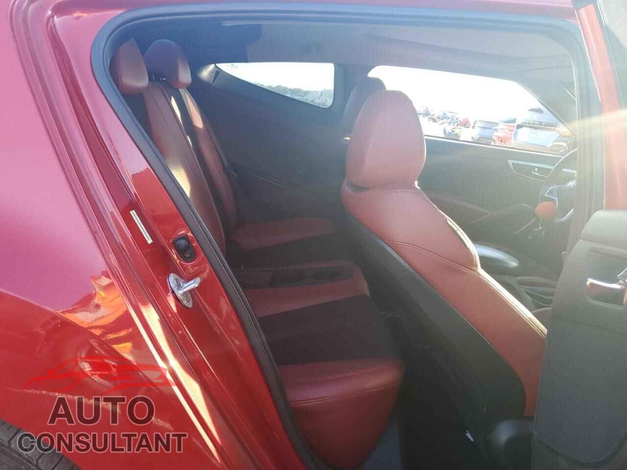 HYUNDAI VELOSTER 2012 - KMHTC6AD2CU078538