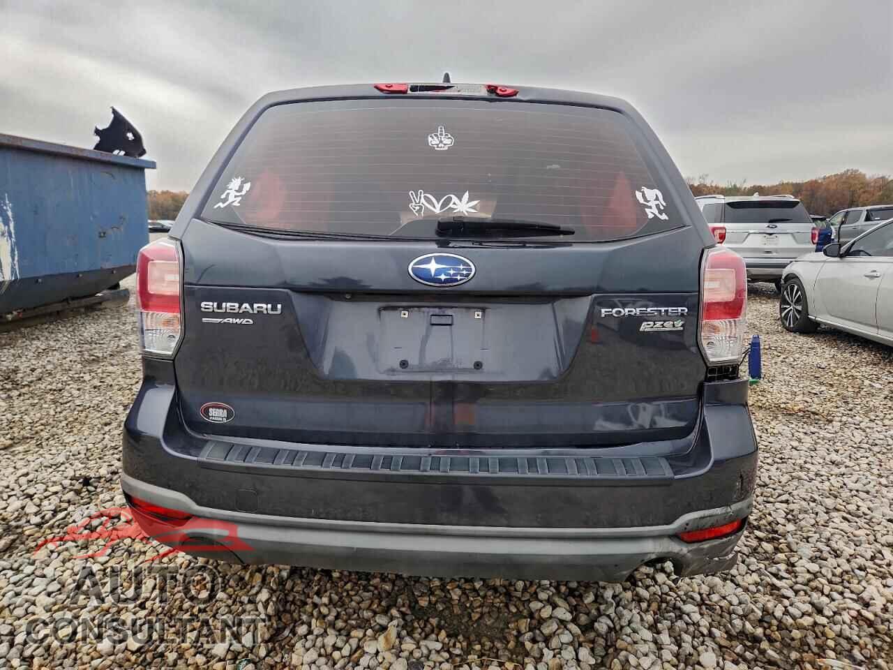 SUBARU FORESTER 2017 - JF2SJAACXHH508592