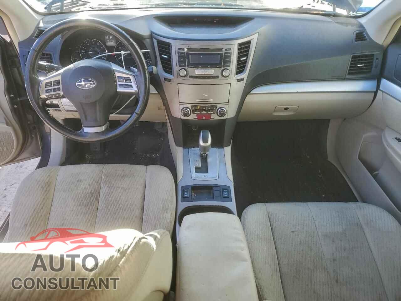 SUBARU OUTBACK 2012 - 4S4BRBCC2C3204555