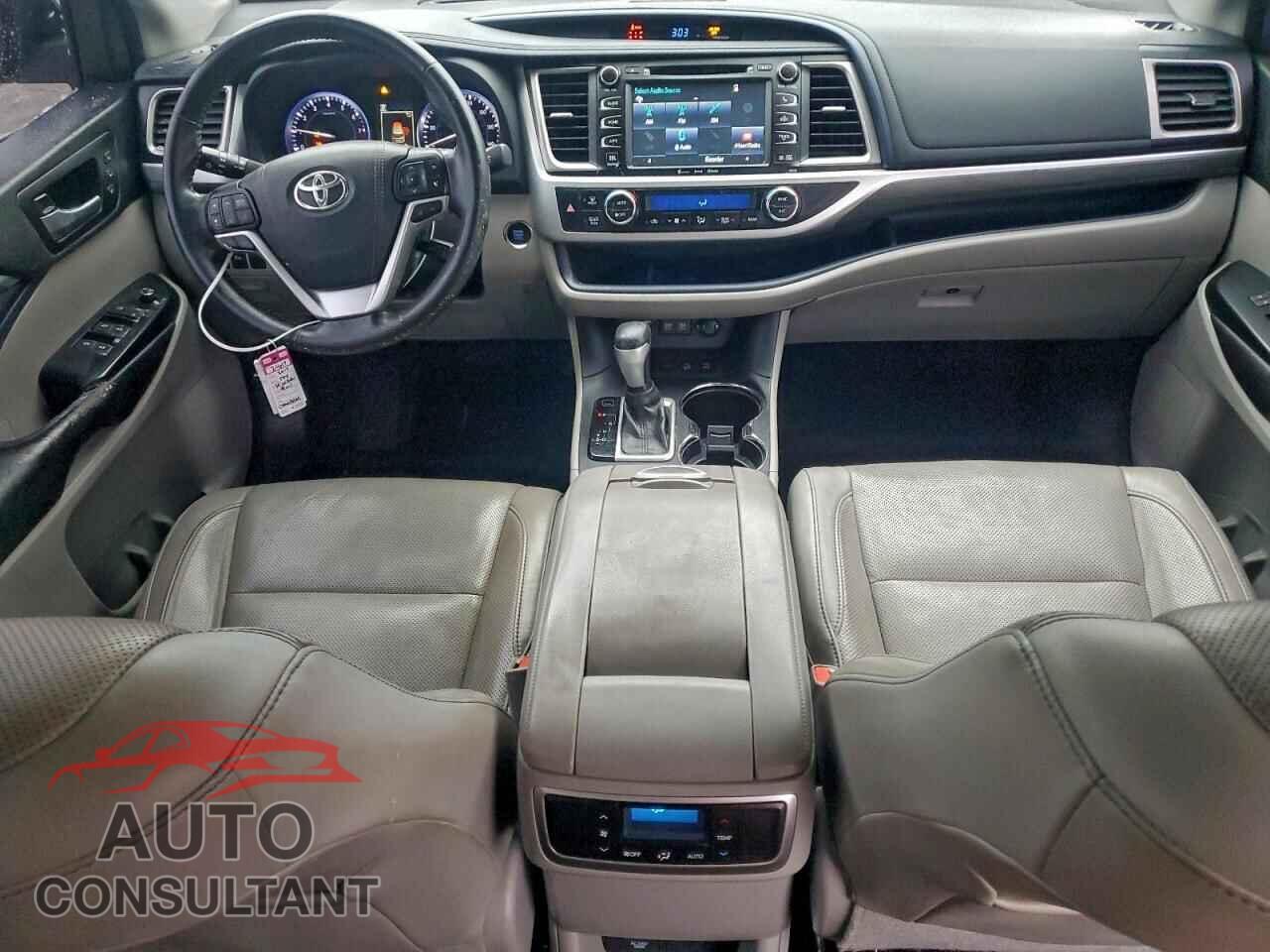 TOYOTA HIGHLANDER 2017 - 5TDDZRFH2HS449410
