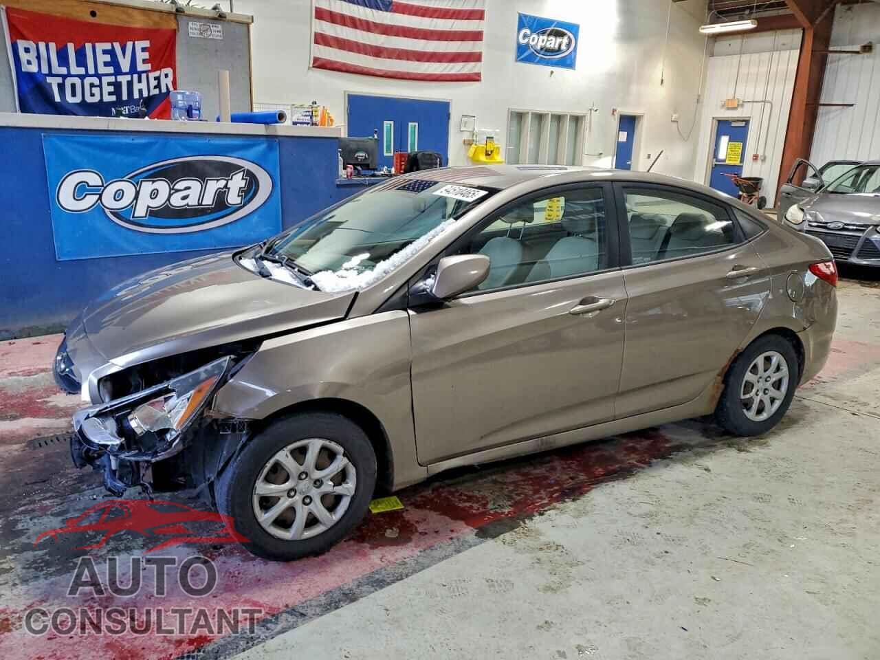 HYUNDAI ACCENT 2012 - KMHCT4AEXCU200849