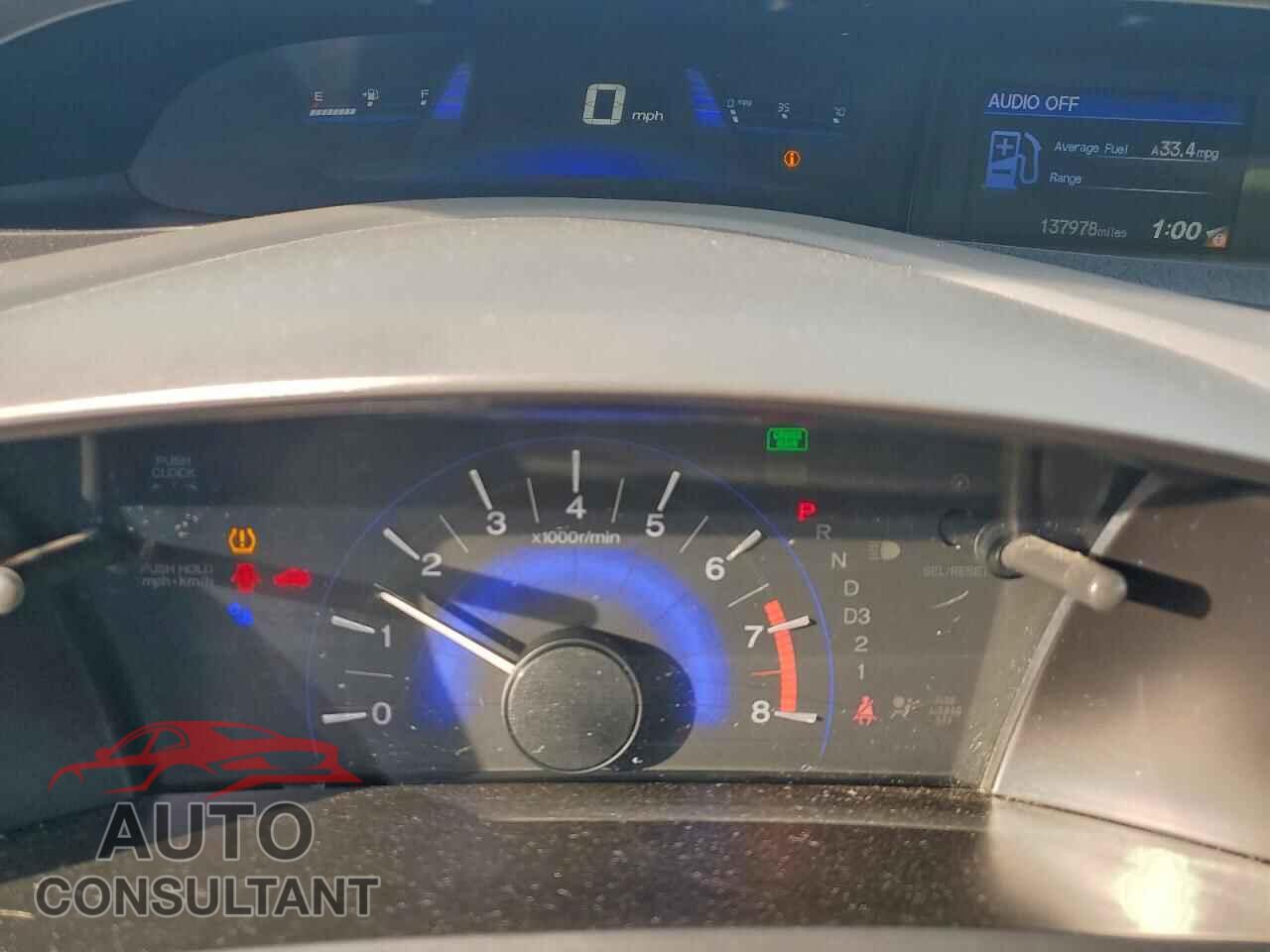HONDA CIVIC 2012 - 19XFB2F53CE342671