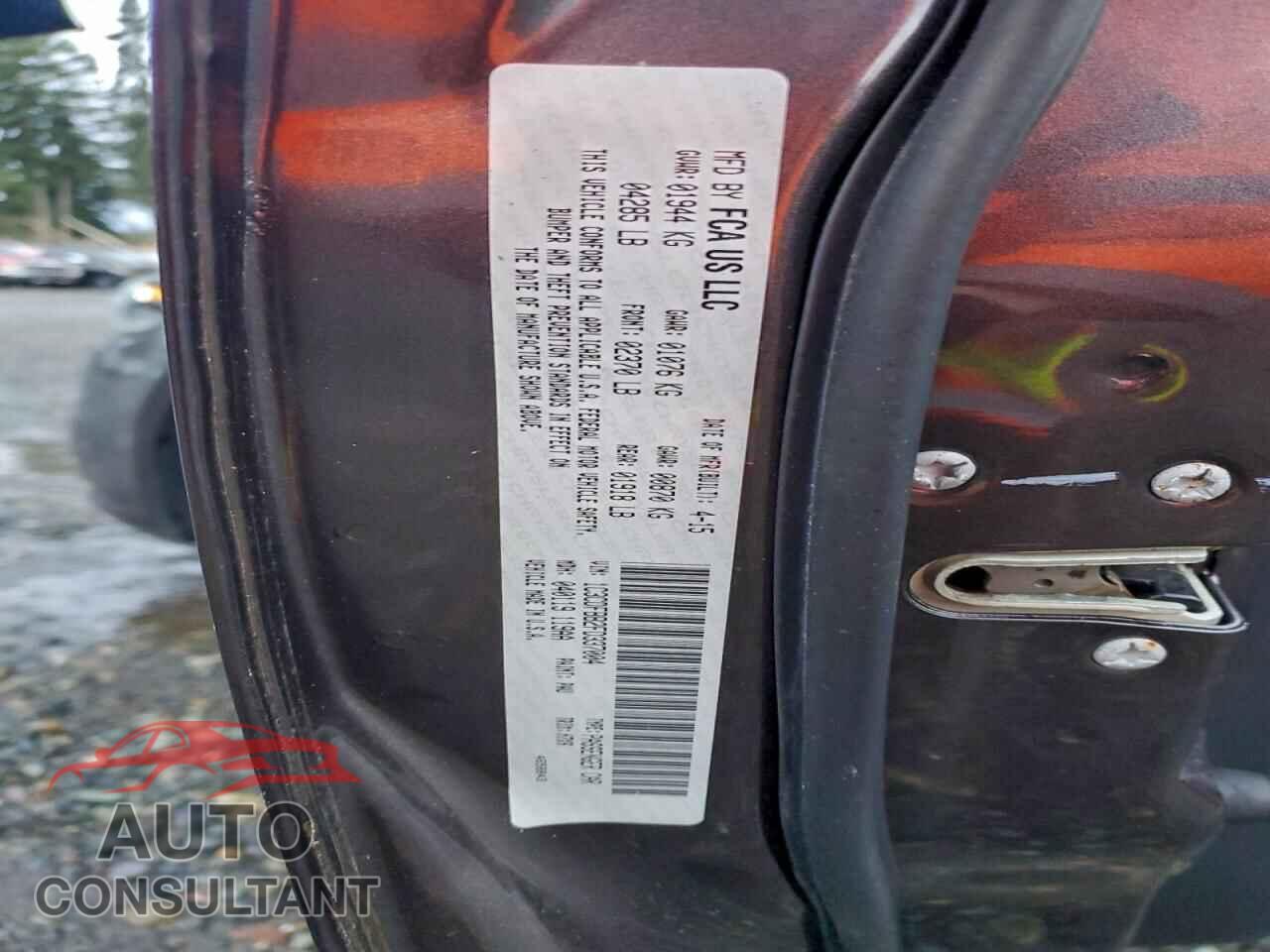 DODGE DART 2015 - 1C3CDFBB2FD337004