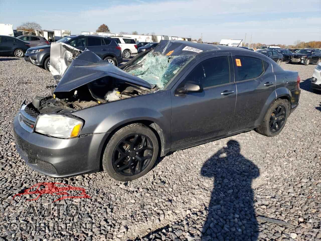DODGE AVENGER 2013 - 1C3CDZAB4DN688071