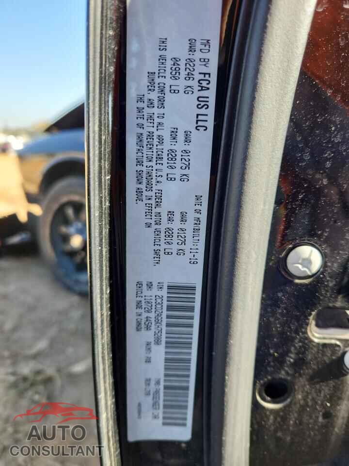 DODGE CHALLENGER 2019 - 2C3CDZAG6KH752080