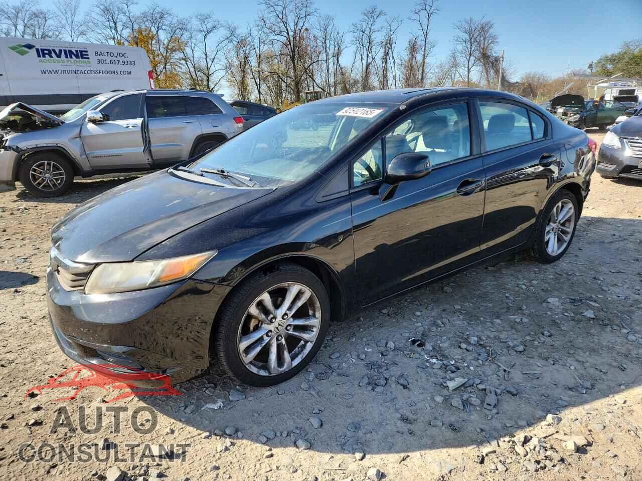 HONDA CIVIC 2012 - 19XFB2F97CE371500