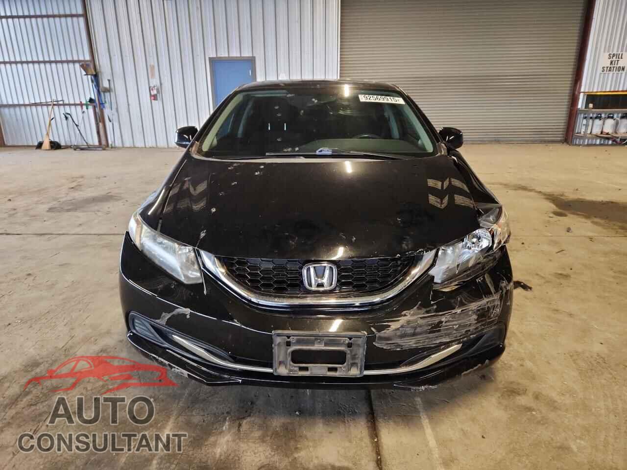 HONDA CIVIC 2013 - 19XFB2F80DE230342