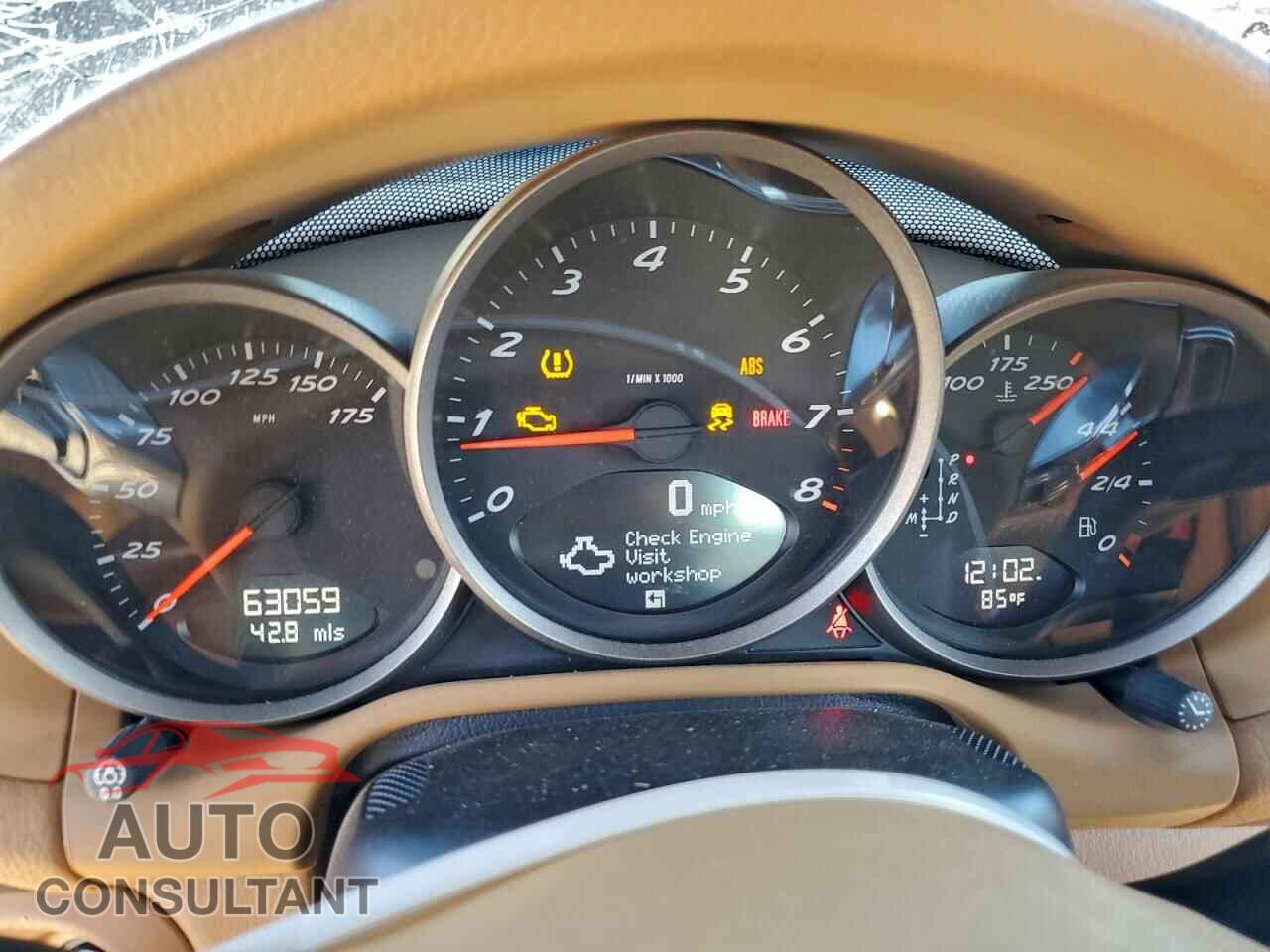 PORSCHE BOXSTER 2012 - WP0CA2A83CS710349