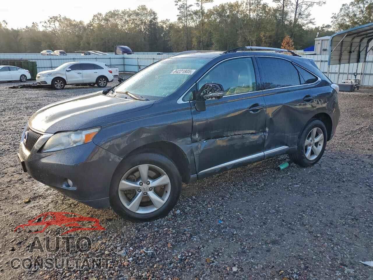 LEXUS RX350 2010 - 2T2BK1BA2AC044776