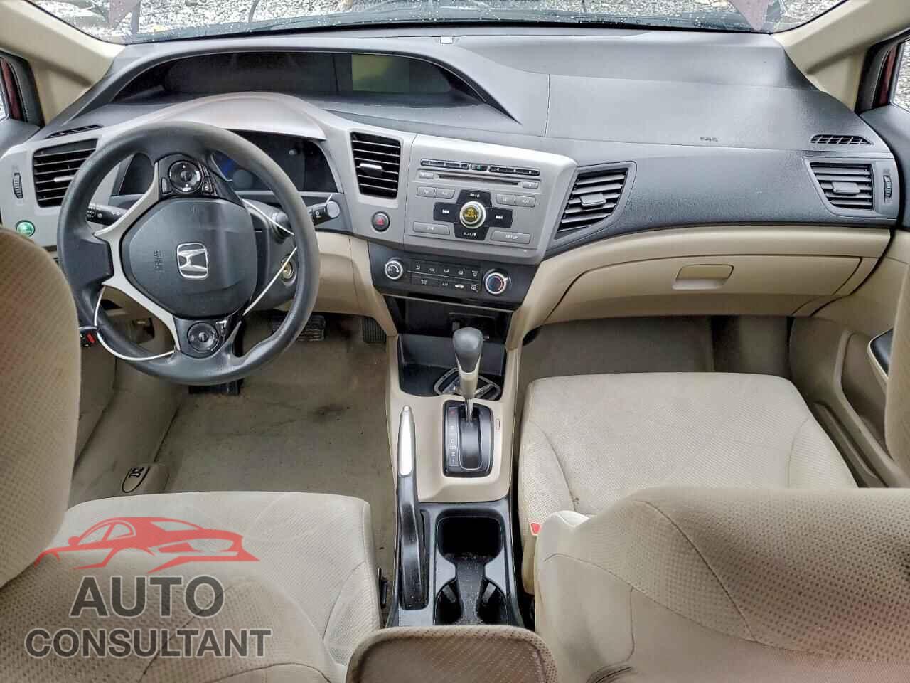 HONDA CIVIC 2012 - 19XFB2F59CE095236