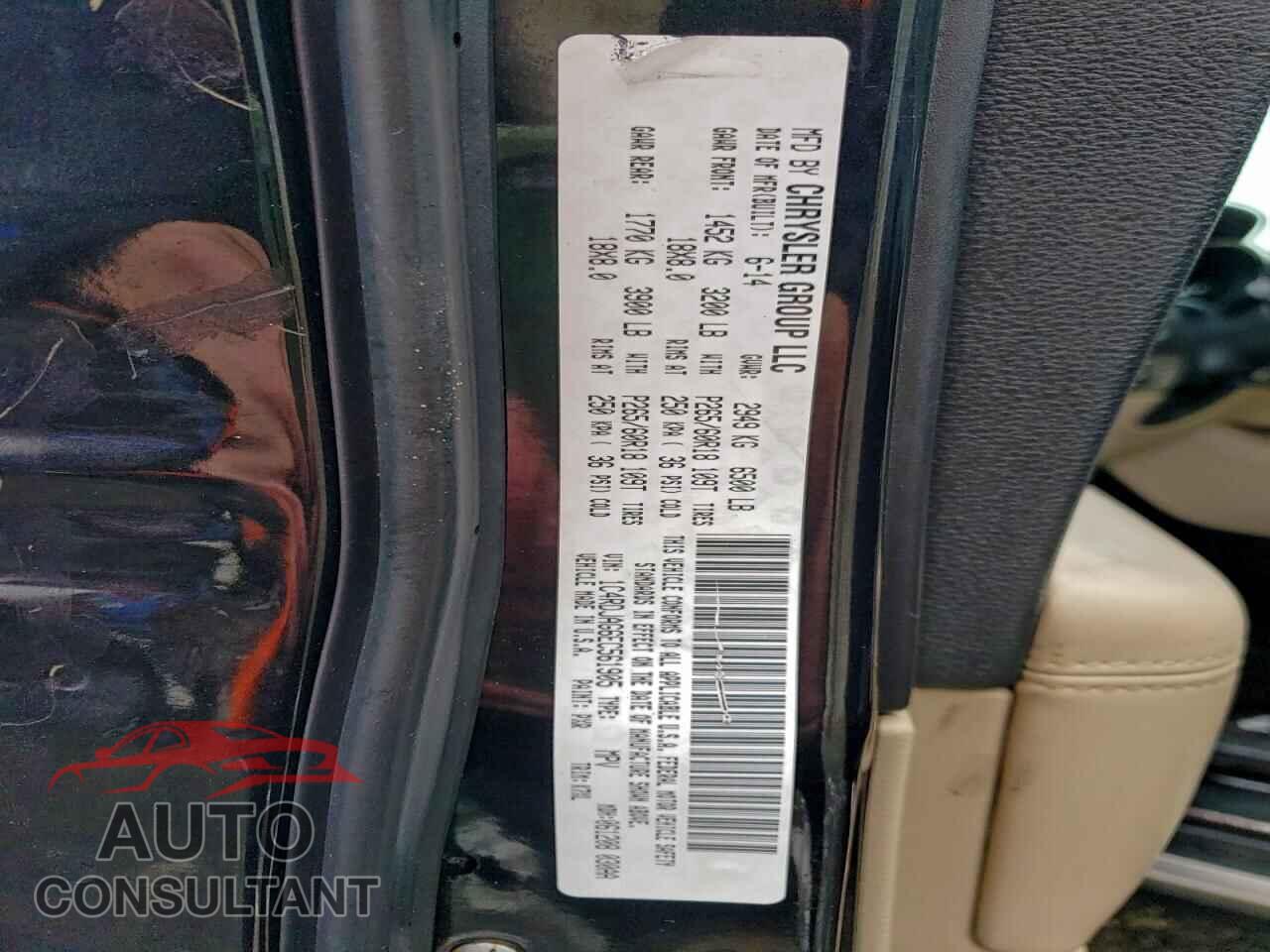DODGE DURANGO 2014 - 1C4RDJAG6EC561905