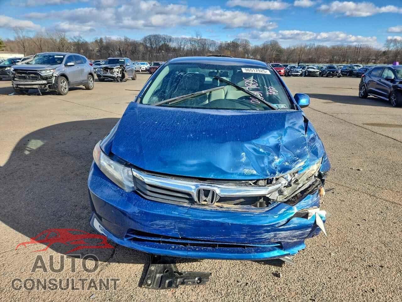 HONDA CIVIC 2012 - 19XFB2F55CE338721