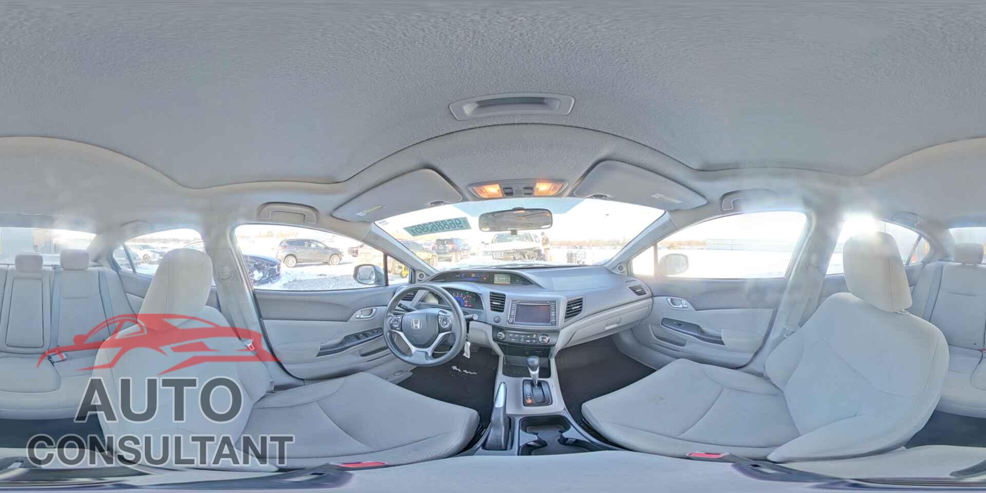 HONDA CIVIC 2012 - 19XFB2F88CE073397