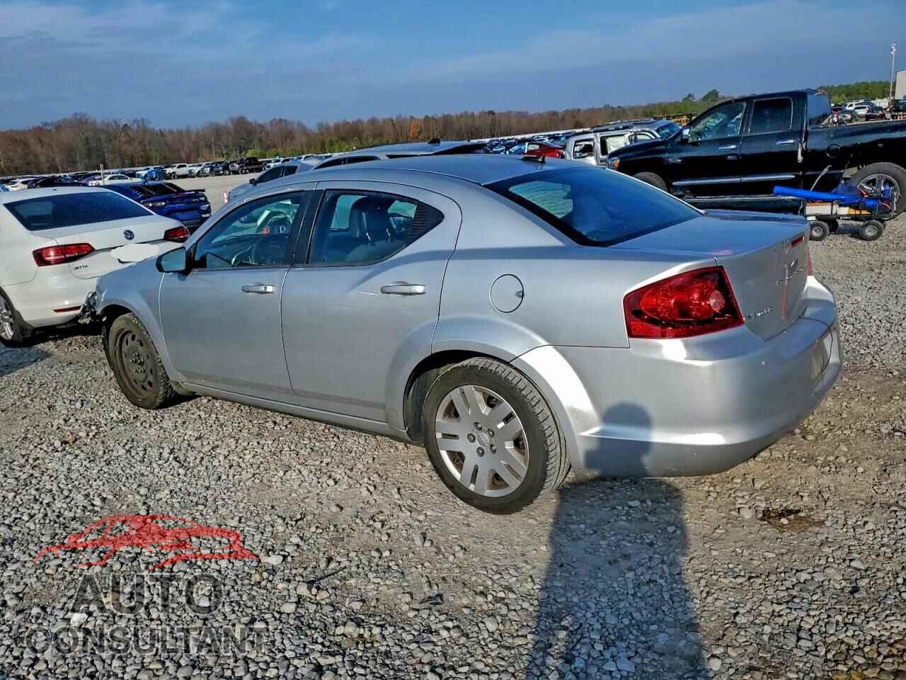 DODGE AVENGER 2012 - 1C3CDZAB0CN102559